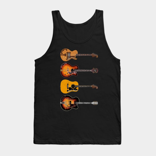 Merle Travis Guitars Tank Top by Daniel Cash Guitar